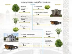 Нормы расстояний между постройками на участке ижс 2020 год