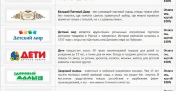 Список Товаров По Детской Карте 2020 Спб